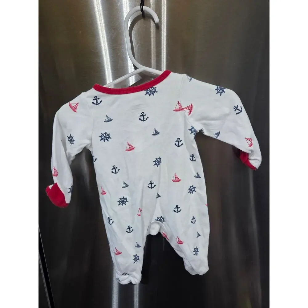 5/$15 Nautical Sleeper - Wonder Nation - NB